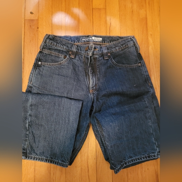 Carhart Relaxed fit Flannel lined Jeans - Picture 3 of 5